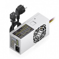 Fuente AISENS Tfx 500W 8CM Plata (ASPC-500TFX-PSE)