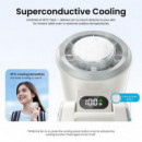 Ventilador de Mano Plegable VENTION PBCH0 de 100 Velocidades (negro)