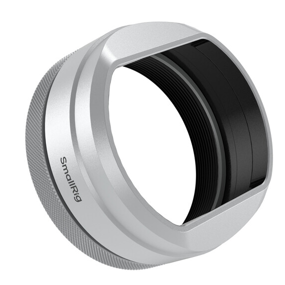 SMALLRIG Lens Hood For Fujifilm X100VI / X100V (silver) 5849