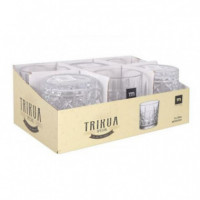 Juego de 6 Vasos la Mediterránea Trikua Special 310 Ml  LA MEDITERRANEA