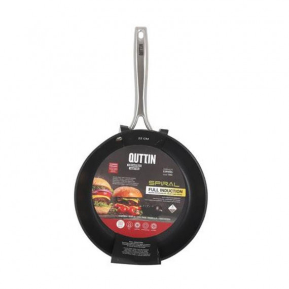 Sartén QUTTIN Spiral de Aluminio Forjado Full Inducción 22CM