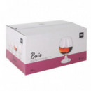 Set 6 Copas de Coñac Bois LA MEDITERRANEA 340ML