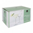 Set de 6 Copas de Margarita para Cócteles Especiales, 32 Cl  ROYAL LEERDAM
