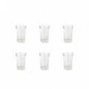 Set de 6 Vasos Chupito ARCOGLASS Deva 38 Cc