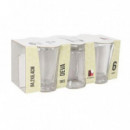 Set de 6 Vasos Chupito ARCOGLASS Deva 38 Cc