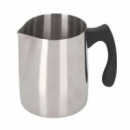 Lechera para Hostelería QUTTIN de Acero Inoxidable con Mango Ergonómico, 950 Ml