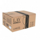 Set de 12 Copas de Cerveza LAV Sofia Horeca de 295 Ml