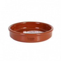 Cazuela de Barro Tradicional Esmaltada AZOFRA 16 Cm