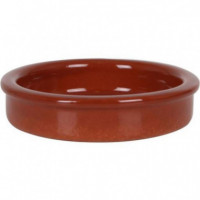 Cazuela de Barro Esmaltado AZOFRA para Vitrocerámica de 6 Cm
