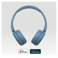 Auriculares Inalámbricos SONY WH-CH520 Diadema Usb-c BLUETOOTH Azul