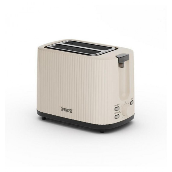 Tostadora PRINCESS 142337, 2 Rebanadas, 930W, Beige