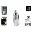 Coctelera de Acero Inoxidable MY BAR de 550 Ml
