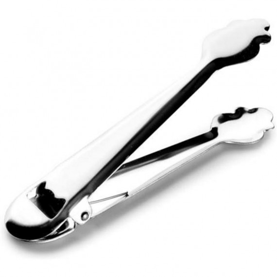 Pinza para Hielo con Muelle MY BAR de Acero Inoxidable 18.7 Cm