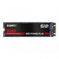 Disco Duro Ssd M.2 512 Gb EMTEC X150 Sata Iii 3D Nand / ECSSD512GX250