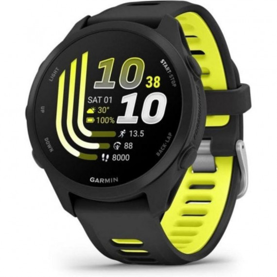 GARMIN Forerunner 170 Smartwatch GPS Pulsómetro Amoled Negro/amarillo