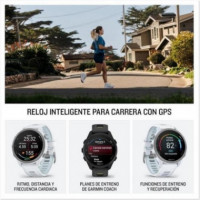 Garmin Forerunner 170 GPS con Bluetooth y Pulsómetro, 1.2" Blanco Bicolor