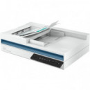Escáner Hp Scanjet Pro 3600 F1 Color A4 Blanco (20G06A)  HEWLETT PACKARD