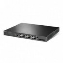 Switch TP-LINK Omada Gestionable 24 Puertos 2.5G 4XSPF+10G Poe+ (SG3428XPP-M2)