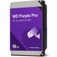 Disco WESTERN DIGITAL Purple Pro Surveillance 3.5" 18TB SATA3 512MB 7200RPM (WD181PURP)