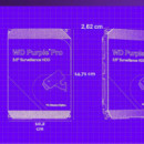 Disco WESTERN DIGITAL Purple Pro Surveillance 3.5" 18TB SATA3 512MB 7200RPM (WD181PURP)