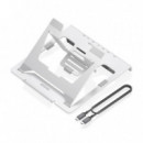Soporte de Sobremesa AISENS Ajustable para Portátil/tablet Usb-c Docking 7EN1 (ASUC-7P045-GR)