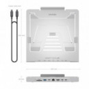 Soporte de Sobremesa AISENS Ajustable para Portátil/tablet Usb-c Docking 7EN1 (ASUC-7P045-GR)