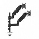 Soporte de Mesa AISENS Eco 17"-32" 2 Brazos 3 Pivotes Inclinable/giratorio/rotatorio Negro (DT32TSR-453)