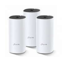 Punto de Acceso TP-LINK Deco M4 Pack de 3 Unidades Sistema Wi-fi Mesh AC1200 Doble Banda