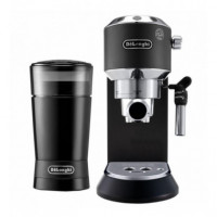 Cafetera Delonghi Dedica Style EC685.BK y Molinillo KG200  MEFOTO