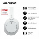Auriculares SONY WH-CH720N Inalámbricos BLUETOOTH 5.2 Blancos (WHCH720NW.CE7)