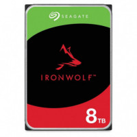 Disco SEAGATE Ironwolf 3.5 Pulgadas 8 Tb SATA3 Nas 256MB 5400RPM 6 Gbit/s (ST8000VN002)