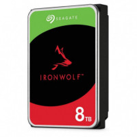 Disco SEAGATE Ironwolf 3.5 Pulgadas 8 Tb SATA3 Nas 256MB 5400RPM 6 Gbit/s (ST8000VN002)