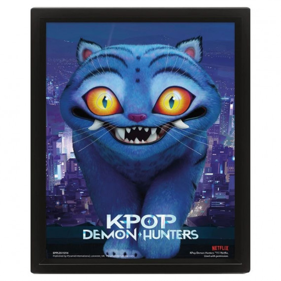 Poster 3D Derpy Kpop Demon Hunters  PYRAMID