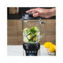 UFESA Batidora de Vaso Cristal Sunstone 1.8L 1500W  Pica Hielo Base Acero Inox