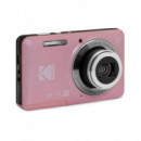 KODAK Camara Digital Pixpro FZ55 Rosa con 16MPX/5X Zoom