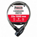 Candado Moto PAMACON 25X1500MM