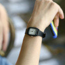 CASIO LQ-142-7E Reloj Analógico Negro con Esfera Blanca