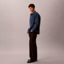 Sobrecamisa denim años 90 con logo