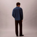 Sobrecamisa denim años 90 con logo