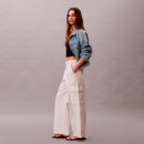 Pantalón Cargo de Algodón Elástico  CALVIN KLEIN