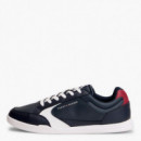 Zapatillas de Suela Cupsole con Piel  TOMMY HILFIGER