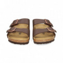 Pala 2 Hebillas Birko-flor Marron  BIRKENSTOCK
