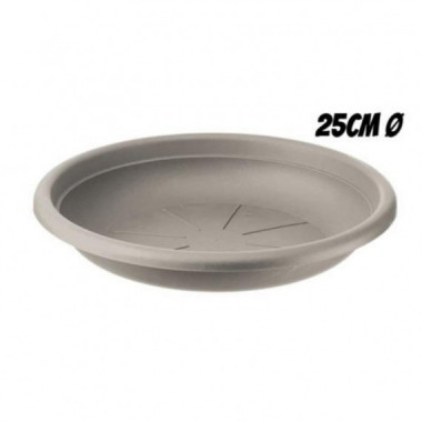 Plato para Maceta Artplast Tortora Redondo 25cm