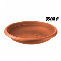 Plato para Maceta ARTPLAST Redondo de 35CM Terracota