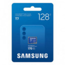 Tarjeta de Memoria Samsung Micro SDXC T7 128GB UHS-I U3 (MB-MB128T/WW)