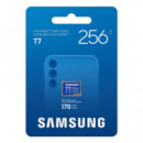 Tarjeta de Memoria Samsung Micro SDXC T7 256GB UHS-I U3 (MB-MB256T/WW)