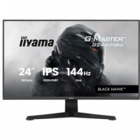 Monitor Gaming IIYAMA 24" IPS Fhd 144HZ Negro (G2441HSU-B1)