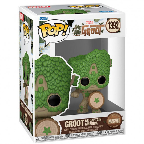 FUNKO Pop Groot Como Capitán América We Are Groot 1392