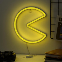 Lampara Pac-man de Pared Neón  PALADONE