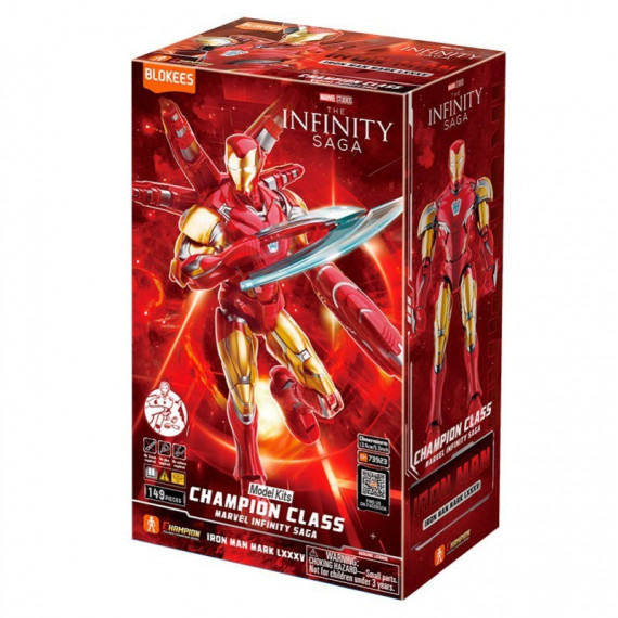 Figura Maqueta Iron Man Mark Lxxxv Champion Class Marvel Studios Infinity Saga  BLOKEES